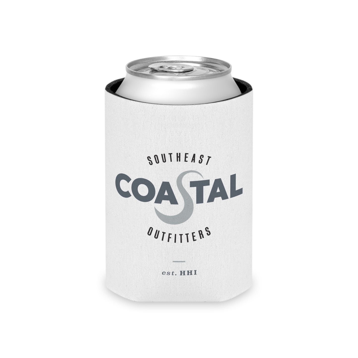 Coastal Can Cooler - Summer Vibes, Party Favor, Beach Accessory, BBQ Essential, Outdoor BBQ, Fun Gift Idea