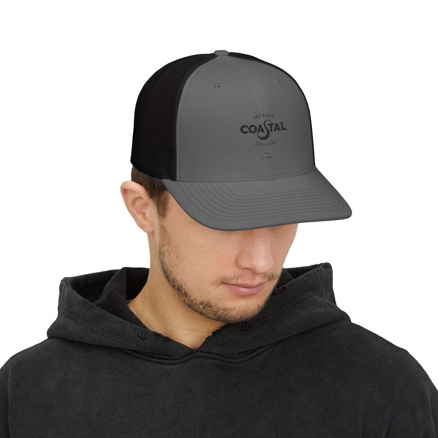 Coastal Vibes Snapback Trucker Cap - Adjustable Hat for Summer Adventures, Outdoor Activities, Beach Days, Casual Wear, Gift for Him/Her