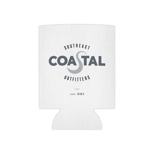 Coastal Can Cooler - Summer Vibes, Party Favor, Beach Accessory, BBQ Essential, Outdoor BBQ, Fun Gift Idea