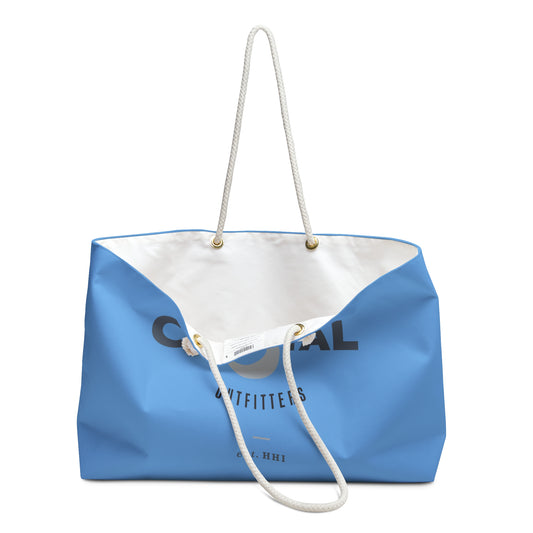 Coastal Weekender Bag - Ocean Blue Travel Tote for Beach Lovers